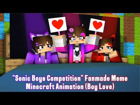 “Sonic Boys Competition“ Fanmade Meme [Version 2] - Mine-imator Minecraft Animation (Boy Love)
