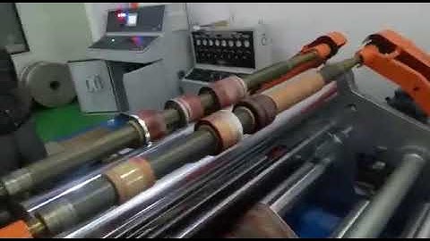 polyester film slitting machine