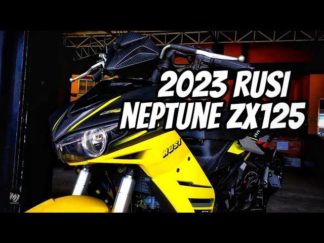 New 2023 RUSI Neptune ZX125 (yellow-black) #iMDTV - YouTube