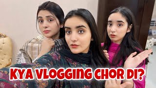 Vlogging quit kr di kia?| Regular vlogs kun nahi aty abh😥