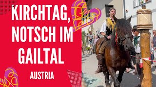 A crazy old tradition in the Austrian village 😅 Kirchtag in Nötsch im Gailtal