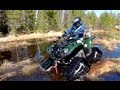 Yamaha ATV Grizzly 700 Testing The Tracks On Rock Snow Sand and Mud - May 5, 2013