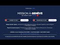 [ANNONCE] Mission à Genève (Suisse) 🇨🇭