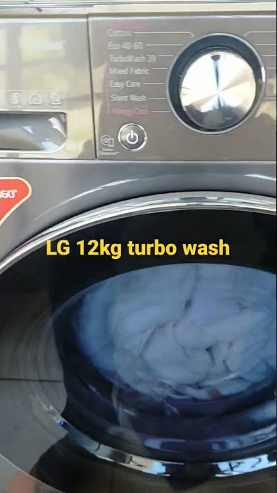 LG 12kg turbo wash