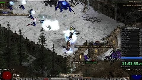 Kirine S9 HC - Sorc Dclone Speedrun (26:06:31) : Part 2 - Maps Runs, PES and Key farming