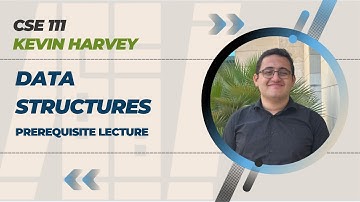 Data Structures - Prerequisite Lecture - تراكيب البيانات