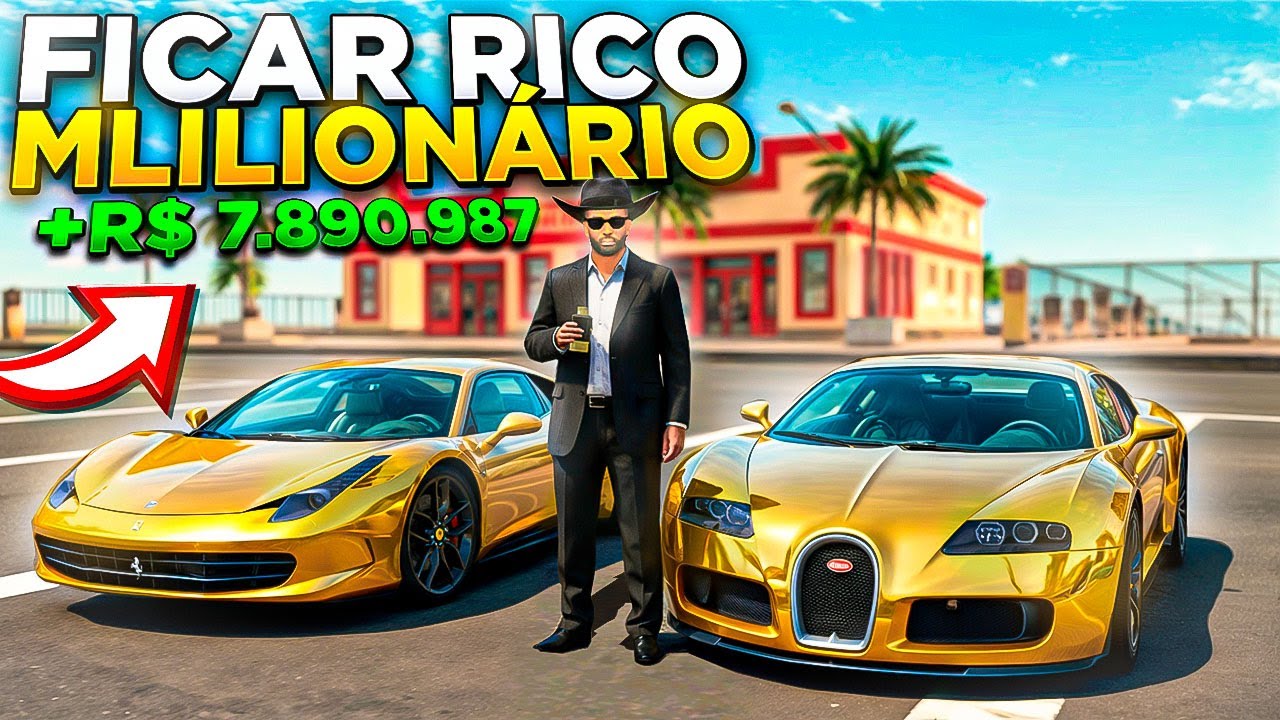 MELHOR FORMA DE FICAR RICO (GANHE MUITO DINHEIRO) NO RIO RISE
