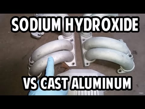 수산화 나트륨으로 주조 알루미늄 청소?