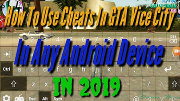 How To Use Cheats In The GTA Vice City In Any Android Device Free 100% Working  Without Rooted[2019]