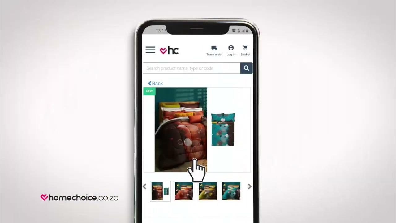 How to place an order online with homechoice YouTube