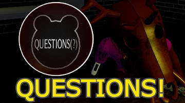How to get "QUESTIONS" BADGE + WENDOGGY MORPH/SKIN  in PIGGY: THE RESULT OF ISOLATION! - Roblox