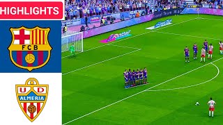 Almeria vs Barcelona | All Goals & Extended Highlights | LEAGUE 2023/24