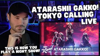 Metal Vocalist First Time Reaction - ATARASHII GAKKO! – Tokyo Calling LIVE Resimi