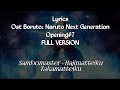 Sambomaster - Hajimatteiku Takamatteiku FULL VERSION || Ost Boruto: Naruto Next Generation Opening 7