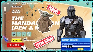 THE MANDALORIAN PEN & INK SKIN IS HERE! | Fortnite Item Shop Today (May 21, 2026)FBR