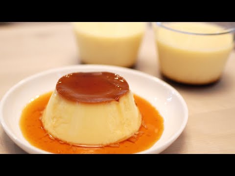 Easy Way to Make Creamy Japanese Caramel Custard Pudding a.k.a. PURIN