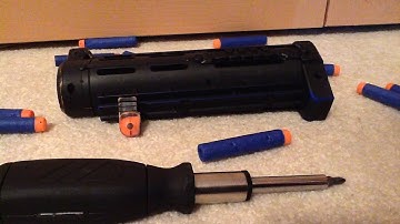 Nerf retaliator barrel mod