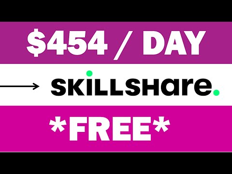 Nopelniet 454 USD + dienā no SkillShare BEZMAKSAS! Pelnīt naudu tiešsaistē Brensons Tejs