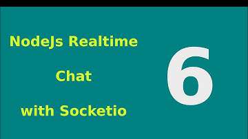 NodeJs Realtime Chat with Socketio - 6 Set Chatname on Client