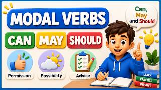 Modal Verbs | Can, May, Should | Free to learn English | Language English Practice Modal Verbs | Can, May, Should | Free to learn English | Language English Practice