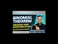 Binomial Theorem, Permutations & Combinations, PYQs UPTGT & UPPGT Exams Preparation #youtube #maths