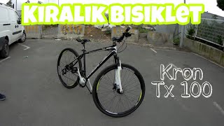 Kiralık Bisiklet İle Gezmek Kron Tx 100 Bisiklet Vlog