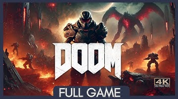DOOM (2016) | Full Game | No Commentary | PS5 | 4K 60FPS