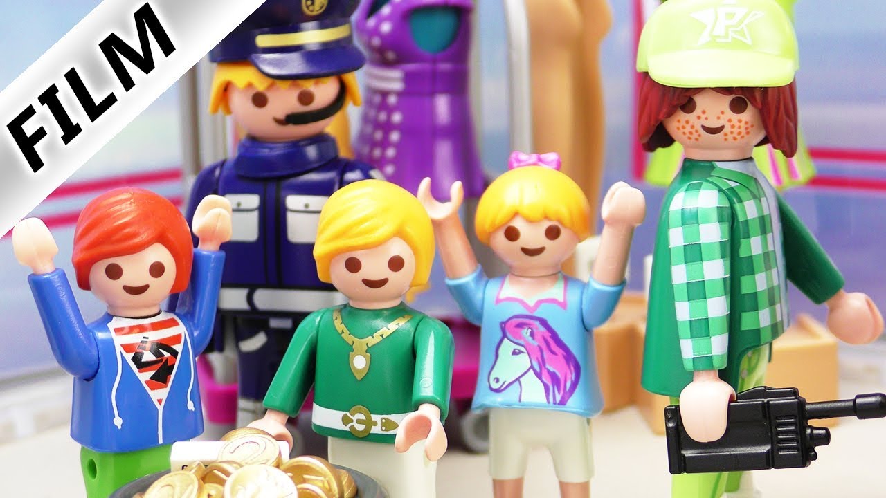 Playmobil Film deutsch | NILS SCHNÖSEL der BETRÜGER im Einkaufszentrum! | Familie Vogel Kinderserie