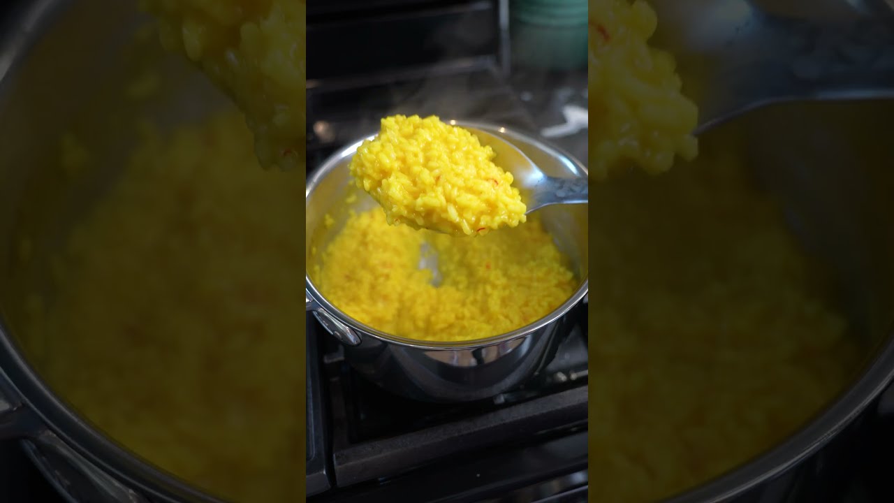 How To Make An Authentic Saffron Arancini Rice Risotto Italiianfood Recipe