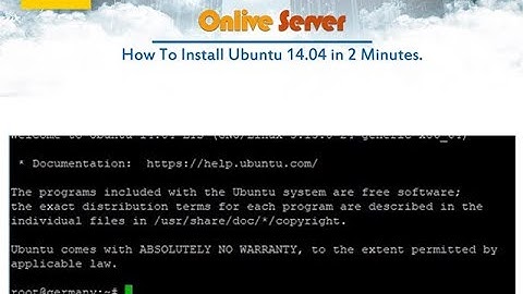 How to Install Ubuntu Linux 14.04 in 2 Minute on Germany VPS Hosting – Onlive Server