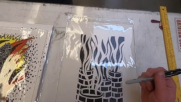 Stencil Screenprinting Part 2