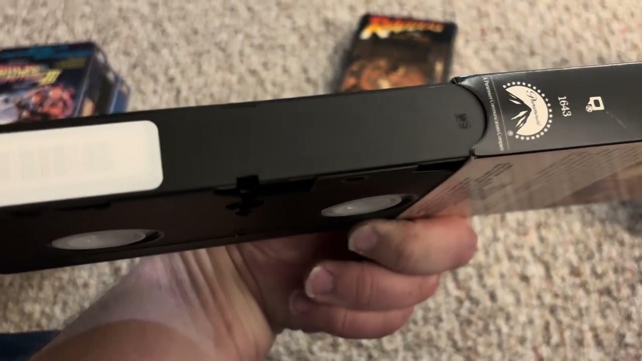 My Indiana Jones VHS Collection - YouTube