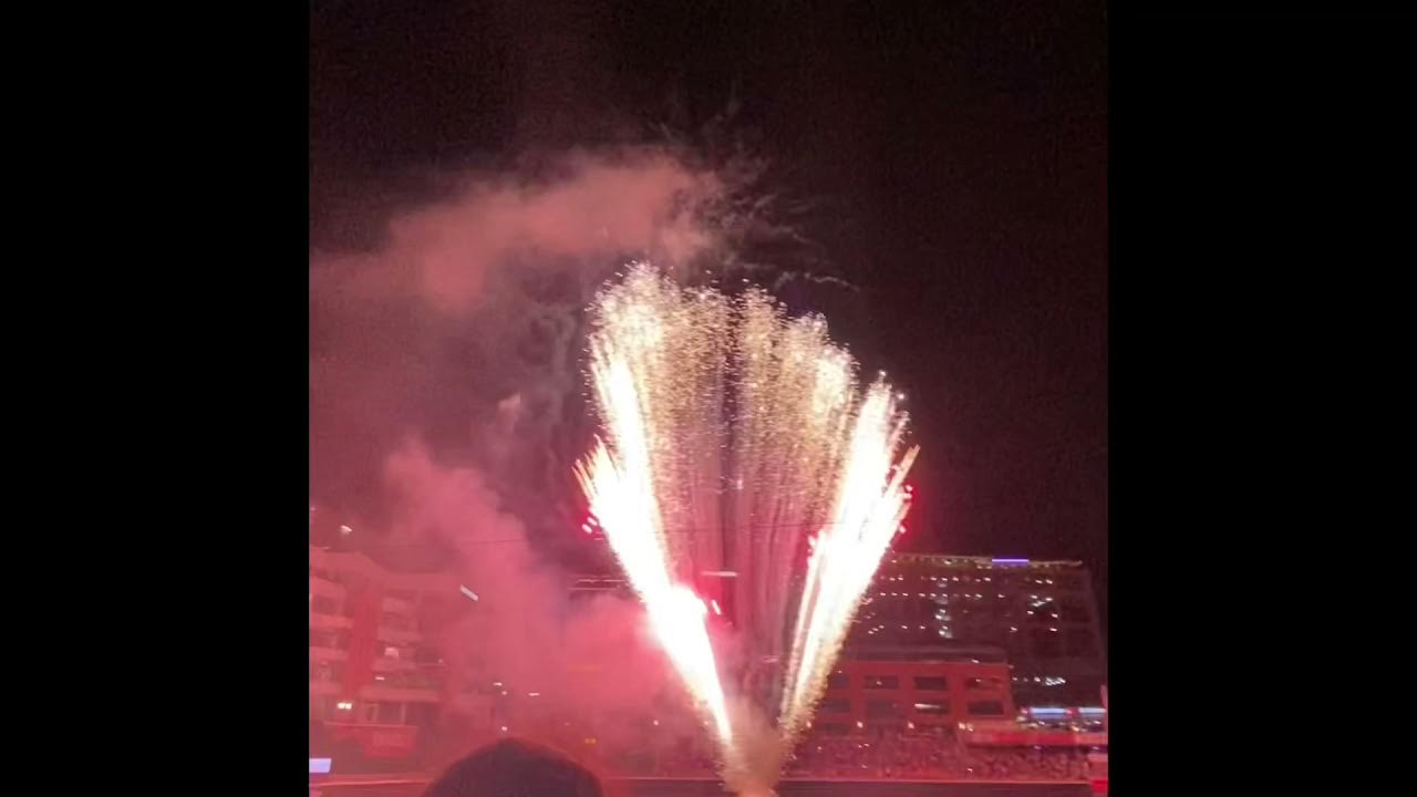 Bulls Baseball Game Fireworks (Durham Bulls Stadium) YouTube