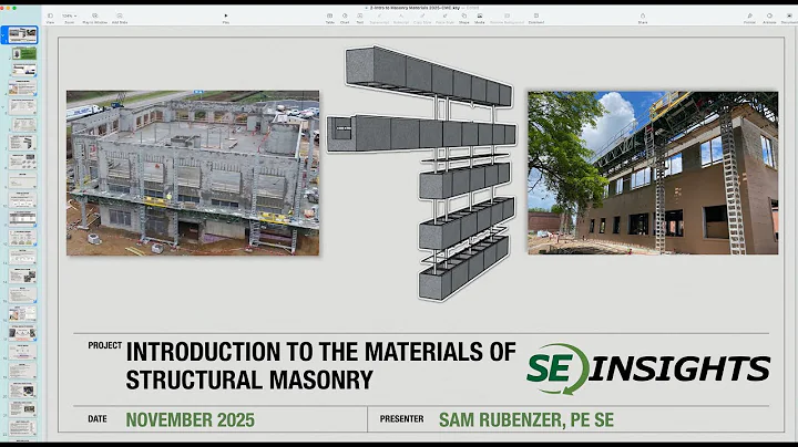 Introduction to Structural Masonry Design - Materials and Testing