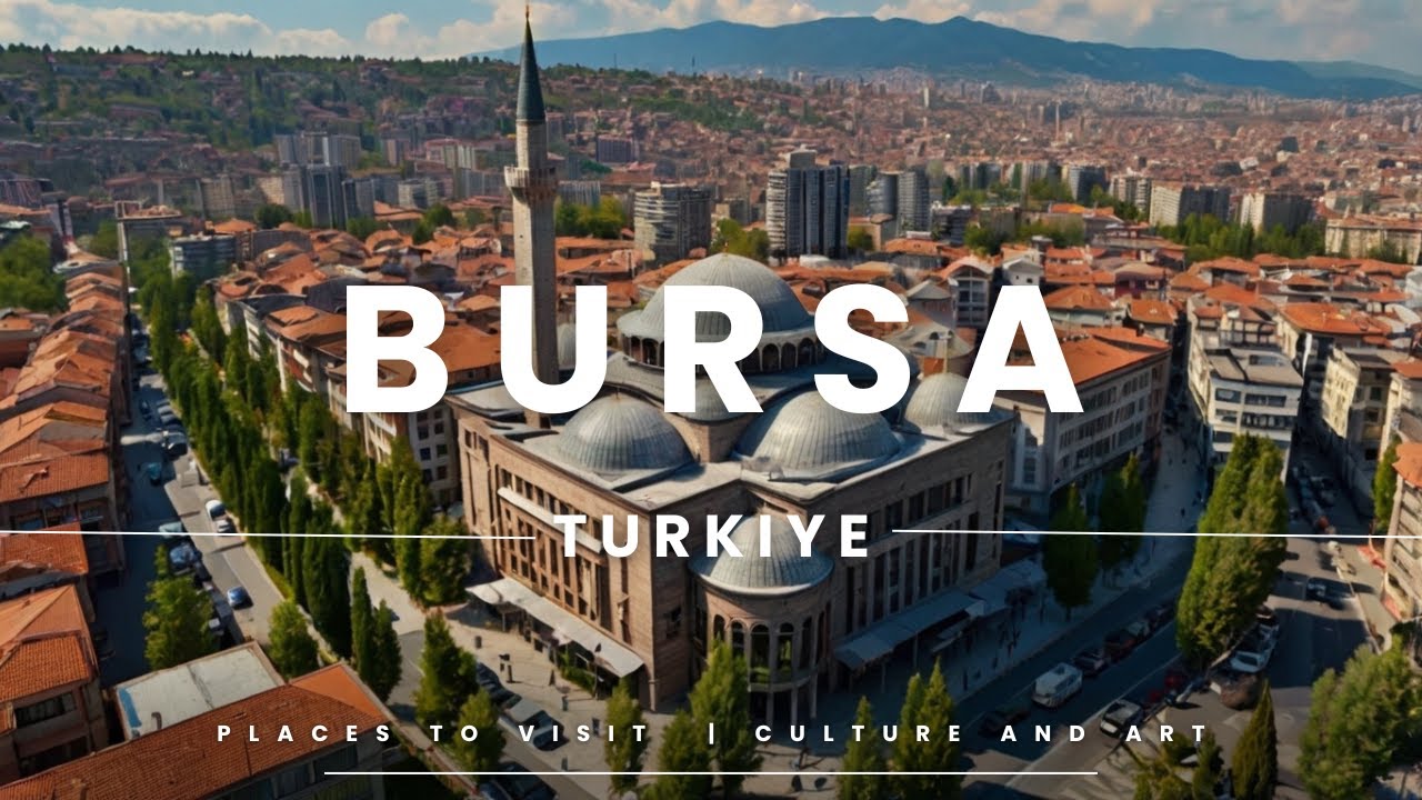Exploring Bursa Turkey | Ottoman Mosques, Ancient Streets & Peaceful City Walk 4K