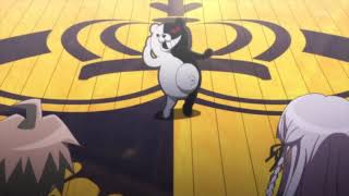 Monokuma dancing to Roman Holiday