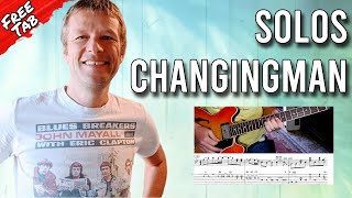 Changingman Guitar Solo lesson | Paul Weller