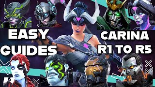 Information Act 10 Epilogue All Bosses Guide With Carina Upgrade | Mcoc News