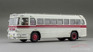 ЗИС-127 «Таллин-Ленинград» 1958 | DiP Models | Легендарные автобусы СССР 1:43 масштабная модель