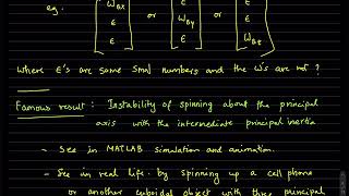 April 13. Part 1. Dynamics of a single rigid body. Part 2.