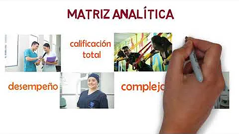 ¿Qué debe de contener una Matriz de evaluación?