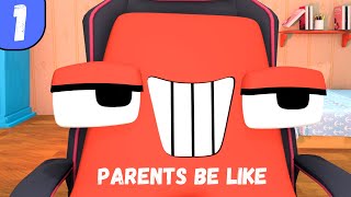 Parents Be Like 1 | Alphabet Lore | Toonlore