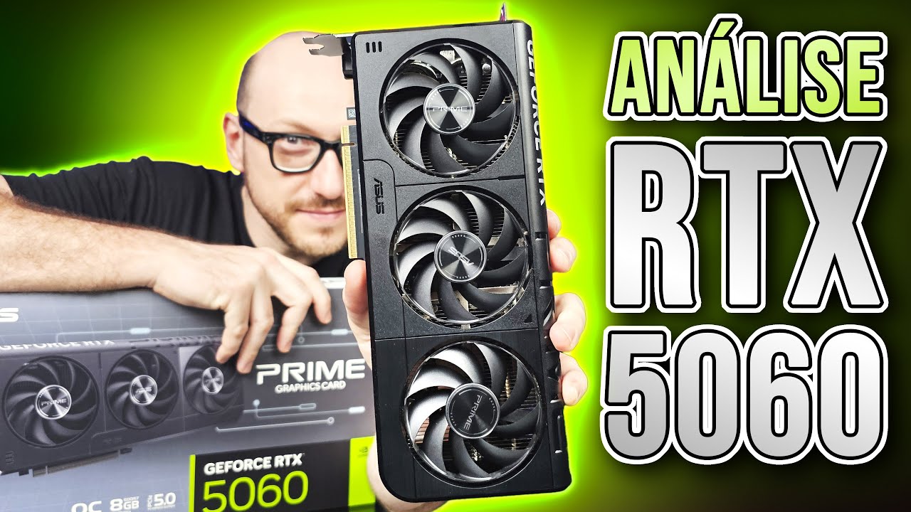 REVIEW | ASUS GeForce RTX 5060 8GB - Veja os testes completos