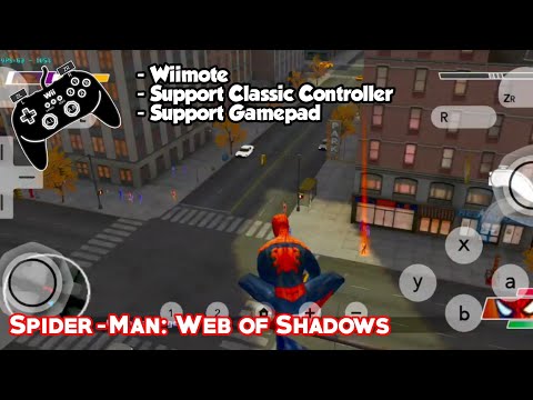 Spider-Man: Web of Shadows (Wii) Gameplay On Dolphin Emulator Android 