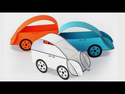 How to make a paper car-easy way 
