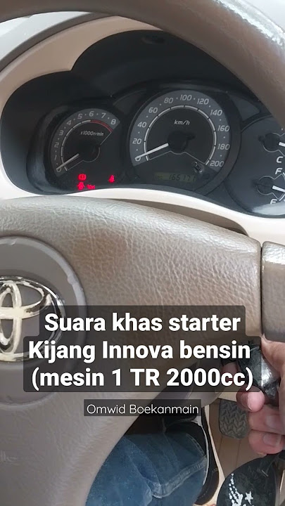 Toyota Kijang Innova Bensin Startup