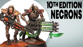 Paint AMAZING 10th Edition Necrons with these SIMPLE tips!
