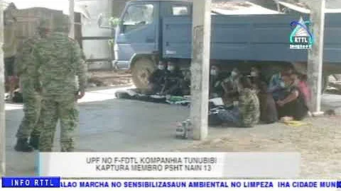 Bobonaro - Polisia UPF No F FDTL Kaptura Membru Eis Organizasaun PSHT Nain 13