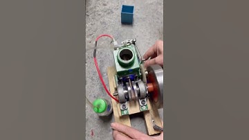 First ignition start successful #enginediy #enginesound #engineering #miniengine #engineeringlife