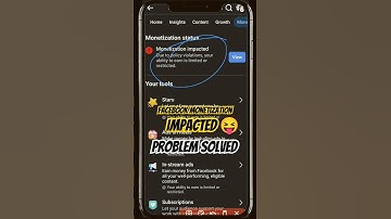 Facebook Monetization Impacted problem solved 100%  | #facebook #monitizationpolicy #shortvideo